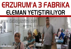 Erzurum’a 3 yeni fabrika